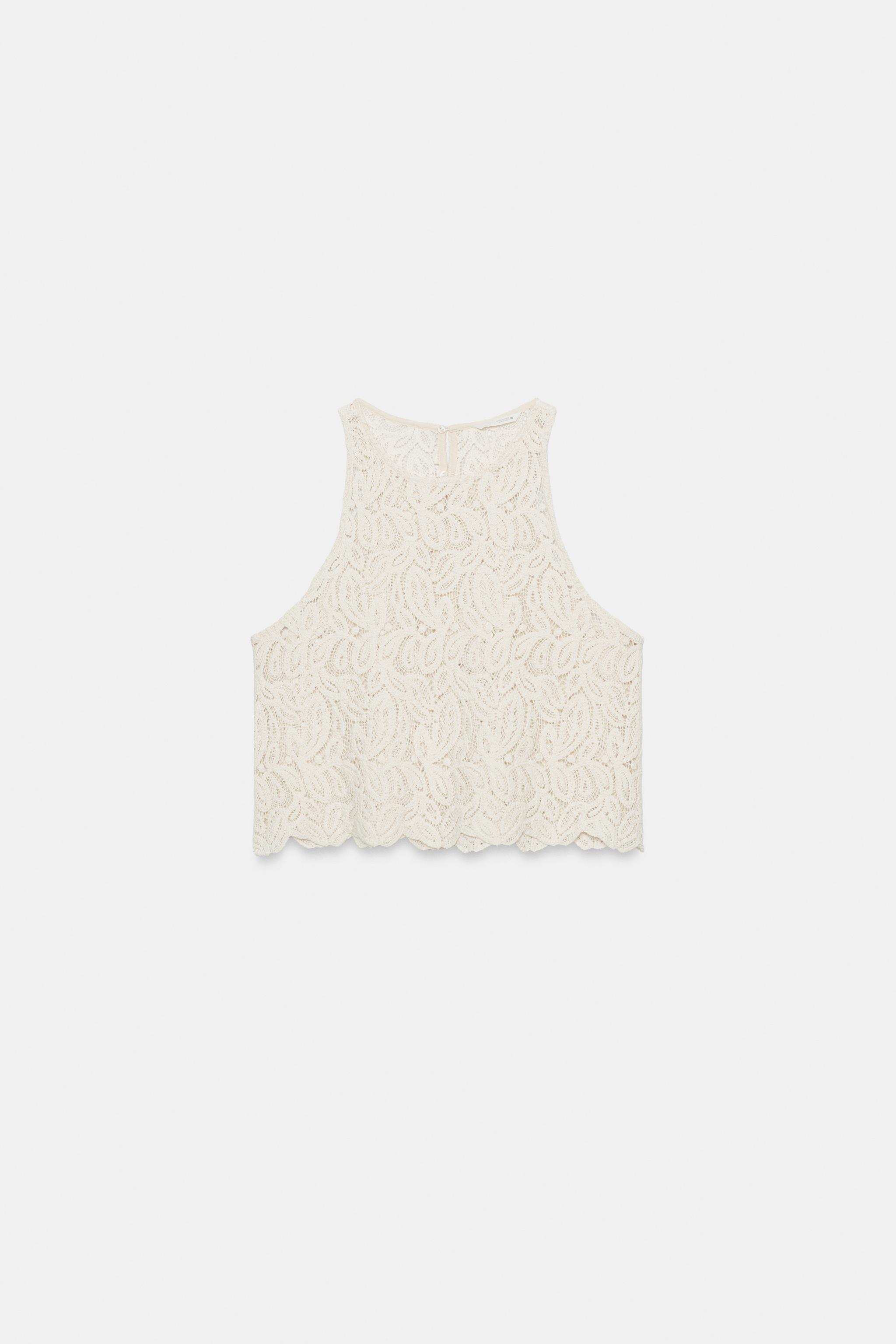 CROCHET CROP TOP